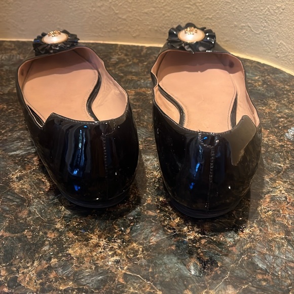 Tory Burch Pointed Toe Patent Leather Flats black - Picture 7 of 7